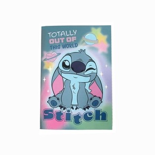 GIM ΣΗΜΕΙΩΜΑΤΑΡΙΟ A5 (14,8x21cm) 30φ ΜΕ ΓΡΑΜΜΕΣ STITCH ΜΠΛΕ 342 00005