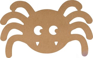 SILHWOOD MDF ΑΡΑΧΝΗ HALLOWEEN 25CM 14003046