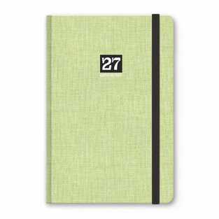 2027 ΗΜΕΡΟΛΟΓΙΟ ΗΜΕΡΗΣΙΟ TEXT BOOK 9x14cm LIME ΜΕ ΛΑΣΤΙΧΟ ΚΑΙ ΣΤΥΛΟΘΗΚΗ 6271209D83 (UNIPAP)