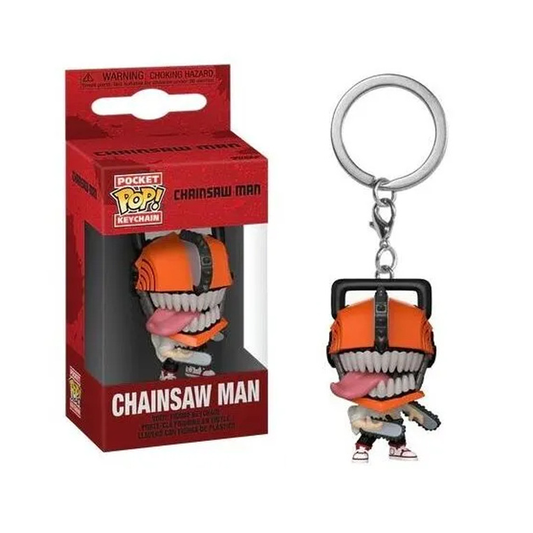 FUNKO POCKET POP CHAINSAW MAN CHAINSAW MAN VINYL FIGURE KEYCHAIN