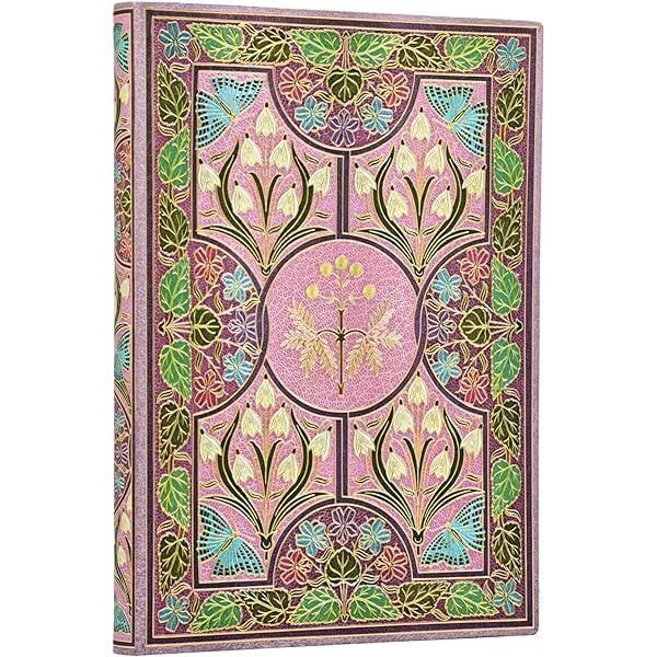PAPERBLANKS FLEXIS ΣΗΜΕΙΩΜΑΤΑΡΙΟ MINI (9.5x14cm) MIMOSA POETRY IN BLOOM LINED (ΡΙΓΕ) FB15582