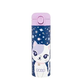 POLO ΠΑΓΟΥΡΙ ΘΕΡΜΟΣ STAINLESS STEEL JUNIOR 500ml SPACE CAT 949005
