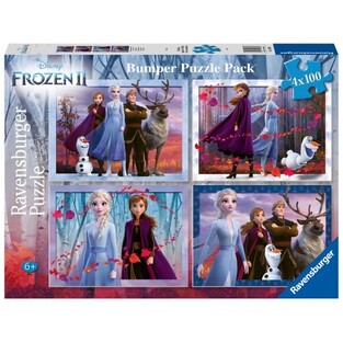 RAVENSBURGER ΠΑΖΛ 4x100 ΤΕΜΑΧΙΩΝ ΨΥΧΡΑ ΚΑΙ ΑΝΑΠΟΔΑ II 12885