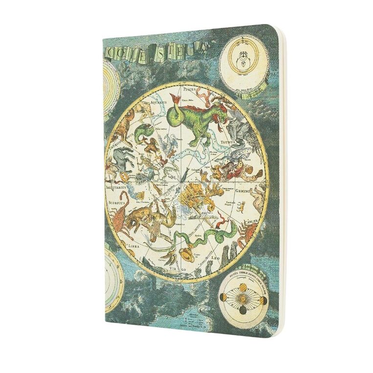 PAPERBLANKS ΣΗΜΕΙΩΜΑΤΑΡΙΟ A6 (10.5x14.8cm) CAHIER EARLY CARTOGRAPHY LINED (ΡΙΓΕ ΜΕ ΜΑΛΑΚΟ ΕΞΩΦΥΛΛΟ) CB14424