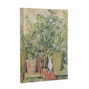 2026 2027 ΗΜΕΡΟΛΟΓΙΟ ΕΒΔΟΜΑΔΙΑΙΟ PAPERBLANKS 18ΜΗΝΟ MIDI 13x18cm CEZANNE S TERRACOTTA DE18774