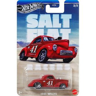 MATTEL ΑΥΤΟΚΙΝΗΤΑΚΙ HOT WHEELS SILVER SERIES SALT FLAT RACERS 1941 WILLYS 3 / 5 HRT81