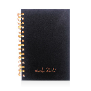 2027 ΗΜΕΡΟΛΟΓΙΟ ΗΜΕΡΗΣΙΟ ΣΠΙΡΑΛ 17x24cm SPECIAL ΜΑΥΡΟ ΜΕ ΣΚΛΗΡΟ ΕΞΩΦΥΛΛΟ 241 (EKDOSIS)