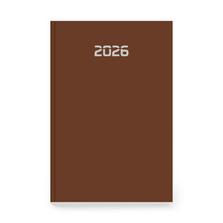 2026 ΗΜΕΡΟΛΟΓΙΟ ΗΜΕΡΗΣΙΟ ELIT 14x21cm ΚΑΦΕ ΜΕ ΕΥΡΕΤΗΡΙΟ ΜΗΝΩΝ 890337 (ΤΡΙΠΕΡΙΝΑ)