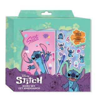 ΣΕΤ ΔΩΡΟΥ 7τεμ ΗΜΕΡΟΛΟΓΙΟ ΚΑΙ ΣΤΥΛΟ LILO AND STITCH 564297