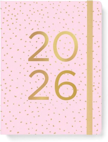 2026 ΗΜΕΡΟΛΟΓΙΟ FILOFAX ΕΒΔΟΜΑΔΙΑΙΟ ΣΠΙΡΑΛ A5 (14,8x21cm) CONFETTI PLANNER ΡΟΖ ΜΕ ΛΑΣΤΙΧΟ 2668298