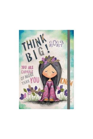 2027 ΗΜΕΡΟΛΟΓΙΟ ΗΜΕΡΗΣΙΟ 12x17cm GIRLS a THINK BIG ΜΕ ΛΑΣΤΙΧΟ ΚΑΙ ΣΤΥΛΟΘΗΚΗ 72052 (ΛΙΝΑΡΔΑΤΟΣ)