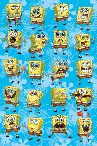 ΔΙΑΚΟΣΜΗΤΙΚΗ ΑΦΙΣΑ SPONGEBOB MAXI 61x91,5cm FP2152 (154)