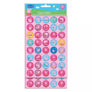 ΑΥΤΟΚΟΛΛΗΤΑ ΕΠΙΒΡΑΒΕΥΣΗΣ 80τεμ 2φ PEPPA PIG 482713