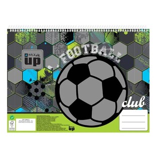 BMU ΜΠΛΟΚ ΖΩΓΡΑΦΙΚΗΣ A4 (21x29,7cm) 30φ FOOTBALL CLUB 357 36417