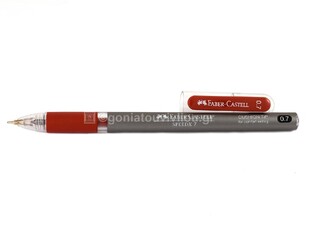 FABER CASTELL ΣΤΥΛΟ ΜΕ ΚΑΠΑΚΙ SPEEDX CUSHION TIP 0.7mm ΚΟΚΚΙΝΟ 541001 546221