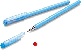 PENTEL ΣΤΥΛΟ SUPER B ANTIBACTERIAL + 0.7mm ΚΟΚΚΙΝΟ