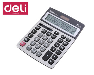 DELI ΑΡΙΘΜΟΜΗΧΑΝΗ 12 ΨΗΦΙΩΝ ΗΛΙΑΚΟ ΜΠΑΤΑΡΙΑ 4Χ16Χ21 1616