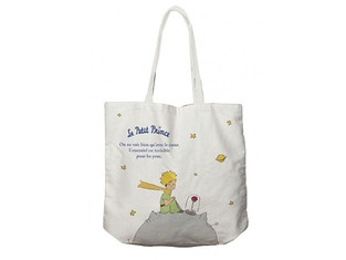 KIUB LE PETIT PRINCE ΥΦΑΣΜΑΤΙΝΗ ΤΣΑΝΤΑ ΓΙΑ ΨΩΝΙΑ 38x42cm  ΜΙΚΡΟΣ ΠΡΙΓΚΙΠΑΣ ΠΛΑΝΗΤΗΣ ΤΡΙΑΝΤΑΦΥΛΛΟ