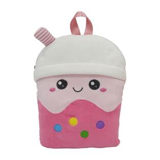LUNA TOYS ΛΟΥΤΡΙΝΗ ΤΣΑΝΤΑ ΠΛΑΤΗΣ MILKSHAKE SQUISHCUTIES 33cm 623027