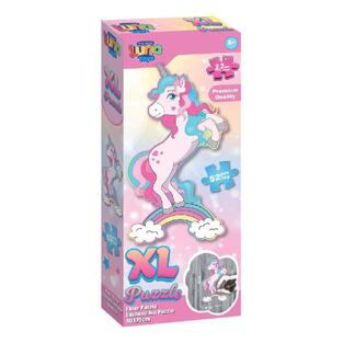 LUNA TOYS PUZZLE ΠΑΖΛ ΧΡΩΜΑΤΙΣΜΟΥ 52 ΤΕΜΑΧΙΩΝ XL 40x83cm UNICORN 622937