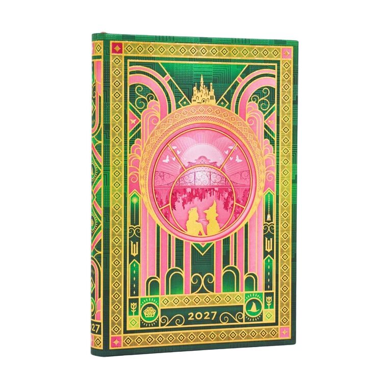 2027 ΗΜΕΡΟΛΟΓΙΟ ΕΒΔΟΜΑΔΙΑΙΟ PAPERBLANKS MINI 9,5x14cm THE MAGIC OF WICKED (ΣΚΛΗΡΟ ΕΞΩΦΥΛΛΟ) DE19016