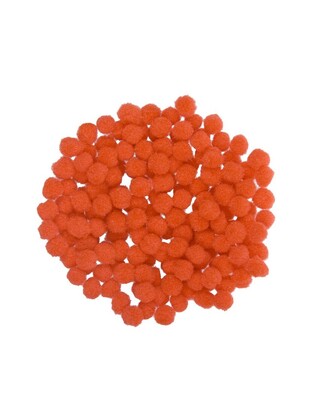 I MONDI ΣΕΤ POM PONS (ΠΟΜ ΠΟΝΣ) 10MM ΠΟΡΤΟΚΑΛΙ 200ΤΜΧ 11520041