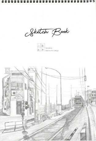 DELI SKETCH BOOK  ΜΠΛΟΚ ΣΧΕΔΙΟΥ ΣΠΙΡΑΛ 26x38cm 40φ 100gr 73633