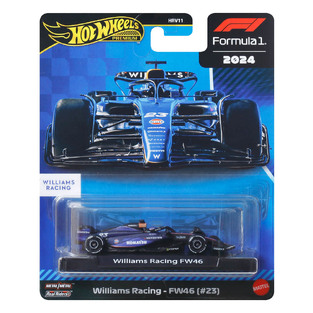 MATTEL HOT WHEELS FORMULA 1 2024 WILLIAM RACING FW46 23 JBM15 HRV11