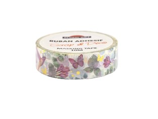GLOBAL GIFT MASKING TAPE ΑΥΤΟΚΟΛΛΗΤΗ ΤΑΙΝΙΑ ΧΕΙΡΟΤΕΧΝΙΑΣ 10m ΠΟΥΛΙΑ 93322