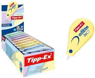 TIPP EX ΔΙΟΡΘΩΤΙΚΗ ΤΑΙΝΙΑ MINI POCKET MOUSE PASTEL 5mm x 6m 302676
