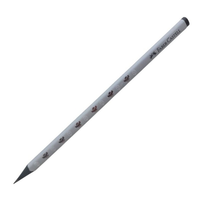 FABER CASTELL ΜΟΛΥΒΙ HB HALLOWEEN ΜΑΥΡΟ ΞΥΛΟ ΓΚΡΙ 111530