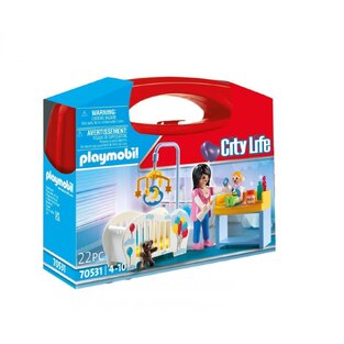 PLAYMOBIL CITY LIFE  ΒΑΛΙΤΣΑΚΙ ΒΡΕΦΙΚΟ ΔΩΜΑΤΙΟ 70531