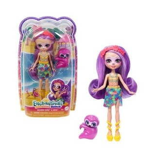 MATTEL ENCHANTIMALS SUNSHINE BEACH SABINDRA SLOTH AND HANG ΚΟΥΚΛΑ ΚΑΙ ΖΩΑΚΙ FNH22 / HRX82