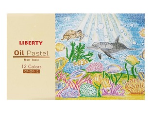 LIBERTY OIL PASTELS ΛΑΔΟΠΑΣΤΕΛ 12 ΧΡΩΜΑΤΑ 1205OP