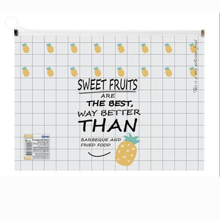 SPREE ΦΑΚΕΛΟΣ ΠΛΑΣΤΙΚΟΣ ΔΙΑΦΑΝΗΣ ΜΕ ZIP A4 (21x29,7cm) VITAMIN ΑΝΑΝΑΣ SP76030