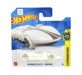 MATTEL HOT WHEELS ΑΥΤΟΚΙΝΗΤΑΚΙ 5785 HW BRAILLE RACER TWIN MILL