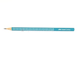 FABER CASTELL ΜΟΛΥΒΙ SPARKLE GRIP B ΤΥΡΚΟΥΑΖ 118266