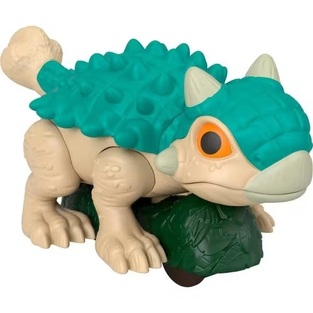 MATTEL FISHER PRICE JURASSIC WORLD REBIRTH ANKYLOSAURUS JDK79