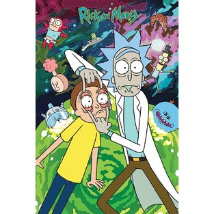 ΔΙΑΚΟΣΜΗΤΙΚΗ ΑΦΙΣΑ RICK AND MORTY 61x91,5cm PP34230 (65)