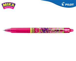 PILOT ΣΤΥΛΟ FRIXION CLICKER 07 MIKA SNAKE ΦΙΔΙ ΡΟΖ