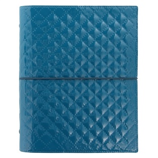 FILOFAX A5 DOMINO LUXE TEAL ORGANISER 027987