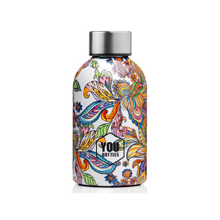 YOU BOTTLES ΜΠΟΥΚΑΛΙ ΘΕΡΜΟΣ ΑΝΟΞΕΙΔΩΤΟ 300ml WATERCOLOR FLOWER YB3010