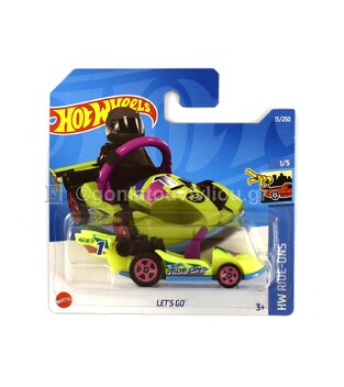 MATTEL ΑΥΤΟΚΙΝΗΤΑΚΙ HOT WHEELS 1 ΤΕΜΑΧΙΟ LETS GO