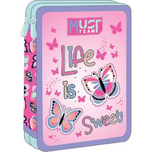 MUST TEAM ΚΑΣΕΤΙΝΑ ΤΕΤΡΑΓΩΝΗ ΔΙΠΛΗ ΓΕΜΑΤΗ 3D LIFE IS SWEET 586320