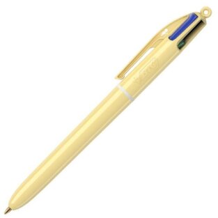 BIC ΣΤΥΛΟ ΜΕ ΤΕΣΣΕΡΑ (4) ΧΡΩΜΑΤΑ 4 COLOURS PASTEL (ΚΙΤΡΙΝΟ ΠΕΡΙΒΛΗΜΑ) 517320