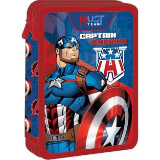 MUST TEAM ΚΑΣΕΤΙΝΑ ΤΕΤΡΑΓΩΝΗ ΔΙΠΛΗ ΓΕΜΑΤΗ AVENGERS CAPTAIN AMERICA 506307