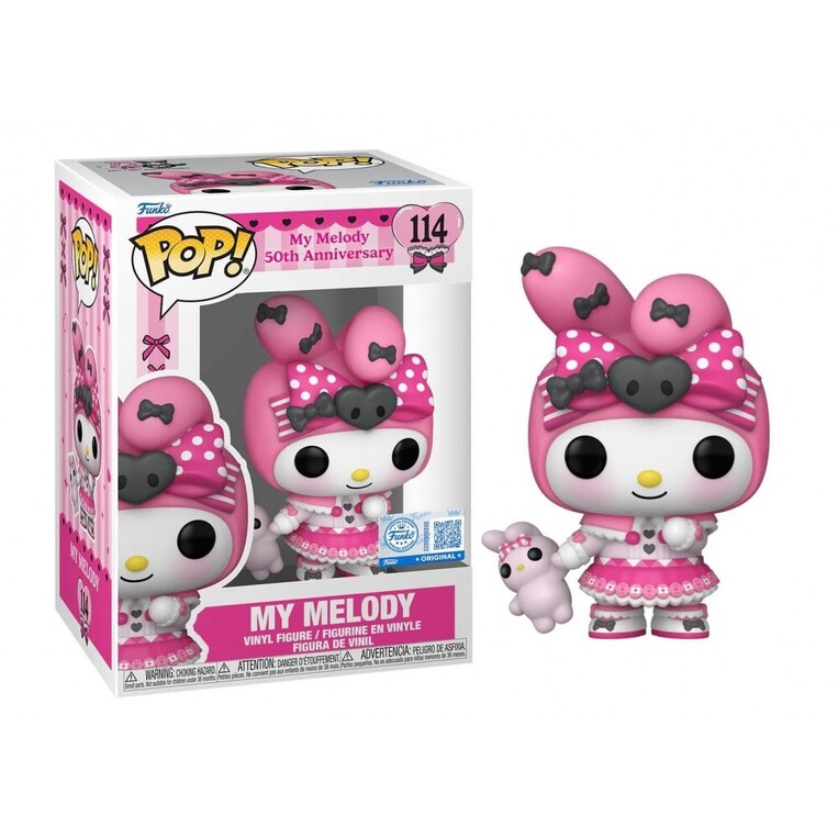 FUNKO POP SANRIO MY MELODY 50TH ANNIVERSARY MY MELODY SPECIAL EDITION 114 VINYL FIGURE