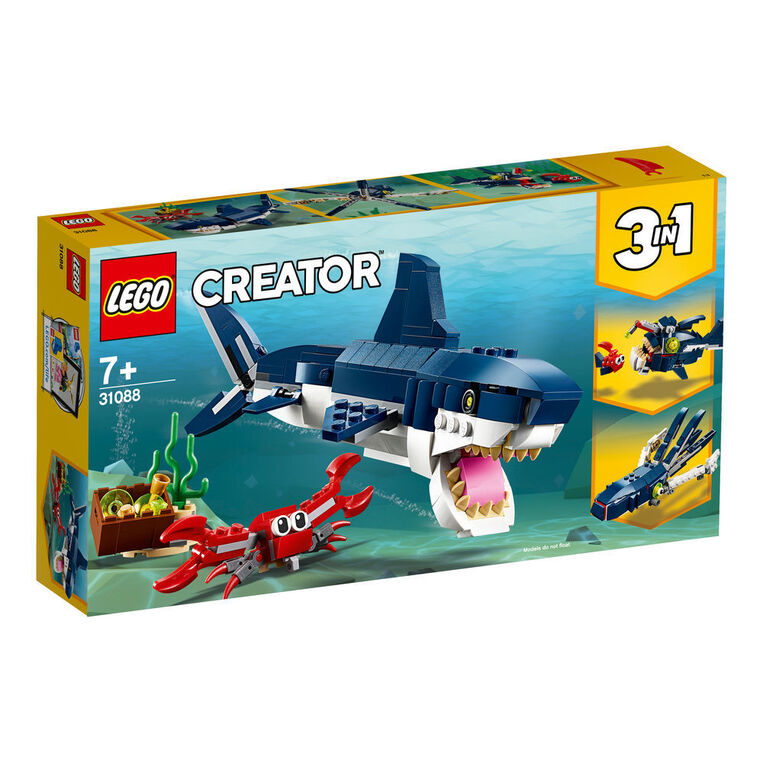 LEGO CREATOR 3 IN 1 DEEP SEA CREATORS ΥΠΟΒΡΥΧΙΟ ΚΑΡΧΑΡΙΑΣ 31088