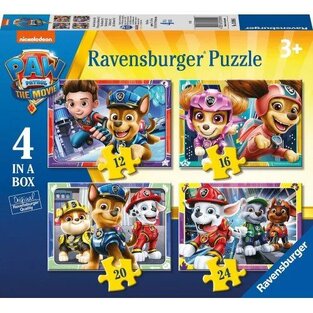 RAVENSBURGER ΠΑΖΛ 4 ΣΕ 1 (12/16/20/24 ΤΕΜΑΧΙΩΝ) PAW PATROL 03099