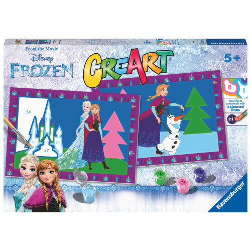 RAVENSBURGER ΠΑΙΧΝΙΔΙ ΚΑΤΑΣΚΕΥΗΣ CREART JUNIOR FROZEN 23555